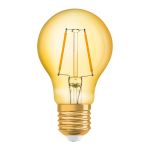 Osram Vintage 1906 LED E27 Pera Filamento Oro 2.5W 220lm - 824 Bianco Molto Caldo | Sostitutiva 25W