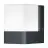 Ledvance Smart+ Wifi Luce da parete Cube Scuro Grigio Esterni 9.5W 500lm - 830 Luce Calda | RGBW - Dimmerabile