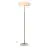 DFTP by Nordlux Glossy Pavimento Lamp Vetro e Marmo Bianca | Adatto per 3x E14