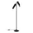 DFTP by Nordlux Rochelle Pavimento Lamp Metallo Nero | 76mm - Adatto per 2x GU10