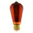 Eglo LED Edison E27 Filamento Ambra 4W 30lm - 820 Bianco Molto Caldo | Dimmerabile - Sostitutiva 15W