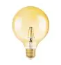 Osram Vintage 1906 LED E27 Globe Filamento Oro 125mm 2.8W 200lm - 824 Bianco Molto Caldo | Sostitutiva 25W