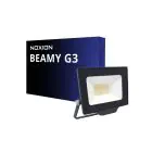 Noxion Proiettore LED Beamy G3.1 Nero 20W 2200lm 100D - 840 Bianco Freddo | IP65 - Simmetrico 